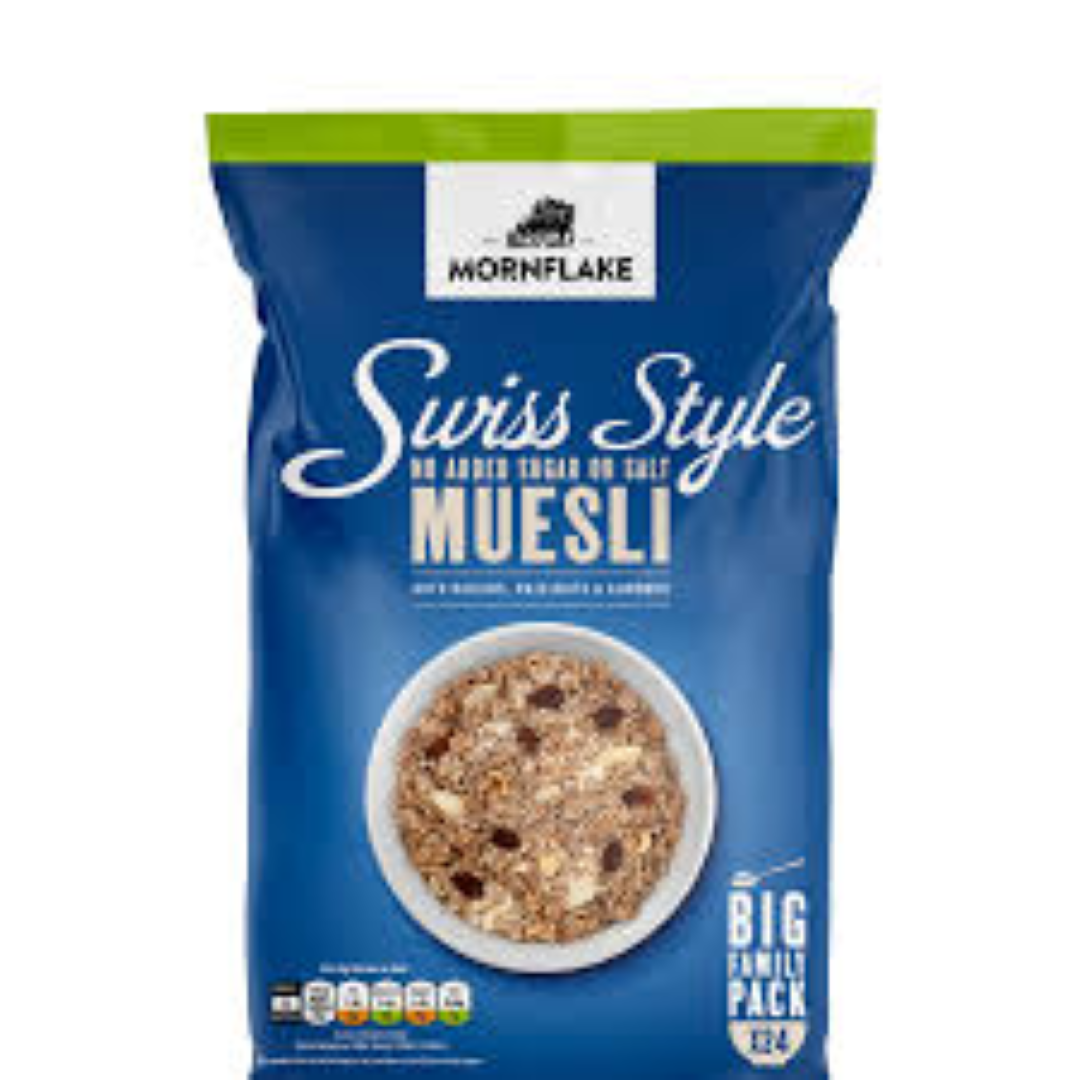 MORNFLAKE MUESLI SWISS STYLE NAS 1KG